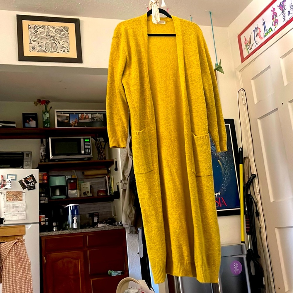 Handmade high-end wool robe purchased from small luxury-wear boutique in Tokyo
